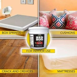 Harris 80 oz. Resistant Bed Bug Powder with Applicator Brush -Breeze Decor Sales Store harris insect killer granules blkbb p80 fa 1000
