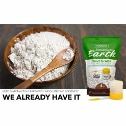 Harris 64 oz.(4 lb.) Diatomaceous Earth Food Grade 100% with Powder Duster Applicator 13 Harris 64 oz.(4 lb.) Diatomaceous Earth Food Grade 100% with Powder Duster Applicator -Breeze Decor Sales Store harris insect killer granules de fg4p 44 1000