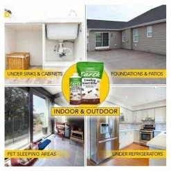 Harris 64 oz. Diatomaceous Earth Crawling Insect Killer with Sifting Scoop Applicator -Breeze Decor Sales Store harris insect killer granules decrawl64 sift 44 1000