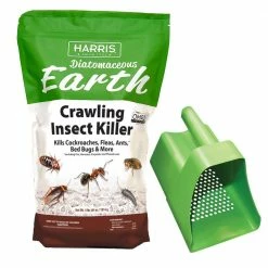 Harris 64 oz. Diatomaceous Earth Crawling Insect Killer with Sifting Scoop Applicator