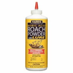 Harris 16 oz. Roach Killer Powder 99% Boric Acid with Lure