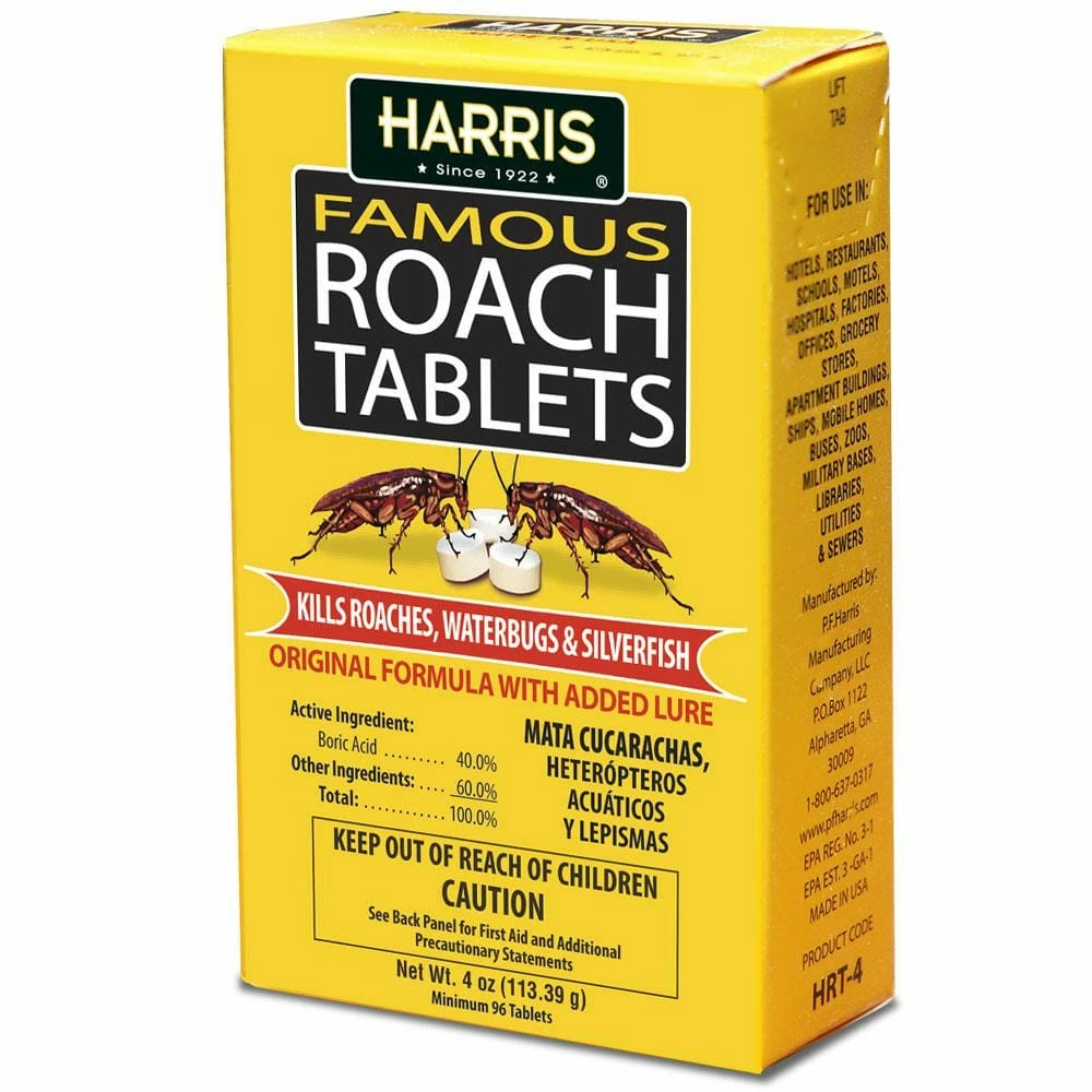 Harris 4 oz. Famous Roach Tablets 1 Harris 4 oz. Famous Roach Tablets