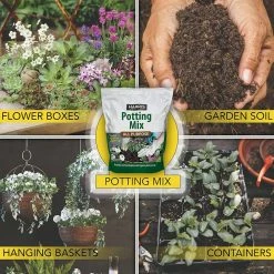 Harris 4qt. All Purpose Potting Soil Mix with Worm Castings (2-Pack) 12 Harris 4qt. All Purpose Potting Soil Mix with Worm Castings (2-Pack) -Breeze Decor Sales Store harris organic potting soil 2soil 4 1f 1000