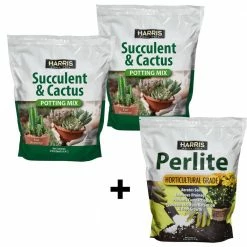 Harris 4qt. Succulent and Cactus Potting Soil Mix (2-Pack)