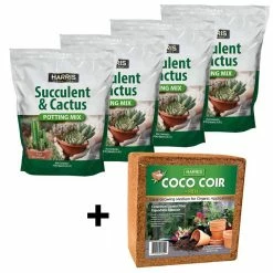Harris 4qt. Succulent and Cactus Potting Soil Mix (4-Pack)