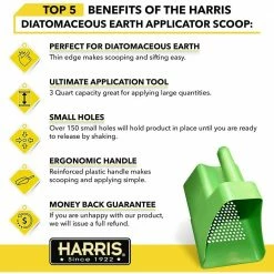 Harris Diatomaceous Earth Applicator and Fertilizer Spreader (2-Pack) -Breeze Decor Sales Store harris spreaders 2siftit c3 1000