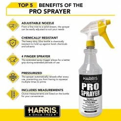 Harris 128 oz. Sea Salt Weed and Grass Killer with 32 oz. Pro Spray Bottle -Breeze Decor Sales Store harris weed grass killer seaweed128pro32 76 1000