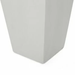 Noble House Bailor 28.50 in. Matte White Lightweight Concrete Planters (Set of 2) -Breeze Decor Sales Store matte white medium noble house plant pots 105693 c3 1000