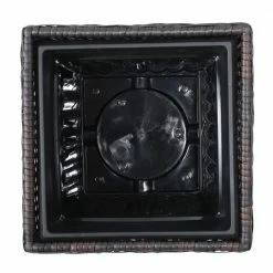 Noble House Randy 32 in. and 24 in. Multibrown Wicker Flower Pot (2-Pack) -Breeze Decor Sales Store multibrown noble house plant pots 11543 1f 1000