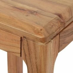 Noble House Arlene 29 in. Square Natural Wood Indoor Plant Stand (2-Pack) -Breeze Decor Sales Store natural noble house plant stands 104480 1f 1000