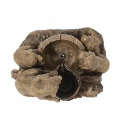 Noble House Harrod 22.75 in. Outdoor Puppy Fountain -Breeze Decor Sales Store noble house freestanding fountains 105014 a0 1000