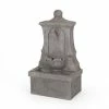 Noble House Dillonvale Outdoor 35.5 in. 2-Tier Single Spout Fountain