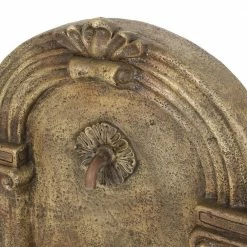 Noble House Lenhart 35.25 in. Outdoor 2-Tier Single Spout Fountain -Breeze Decor Sales Store noble house freestanding fountains 105578 1f 1000