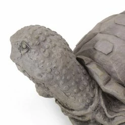 Noble House Orwell 15 in. Outdoor Turtle Garden Statue 14 Noble House Orwell 15 in. Outdoor Turtle Garden Statue -Breeze Decor Sales Store noble house garden statues 104993 4f 1000