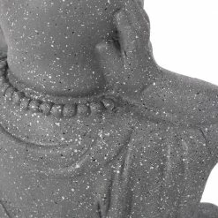 Noble House Thiago 12.25 in. Outdoor Hear No Evil Monk Garden Statue -Breeze Decor Sales Store noble house garden statues 105000 1f 1000