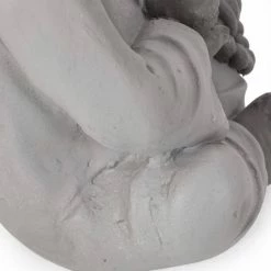 Noble House Schramling 9 in. Outdoor Monk Garden Statue -Breeze Decor Sales Store noble house garden statues 105003 1f 1000