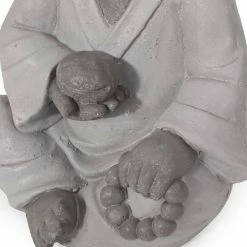 Noble House Schramling 9 in. Outdoor Monk Garden Statue -Breeze Decor Sales Store noble house garden statues 105003 c3 1000