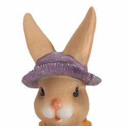 Noble House Russel 32.75 in. Brown and Orange Rabbit Garden Statue -Breeze Decor Sales Store noble house garden statues 105958 4f 1000