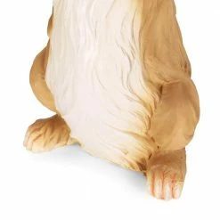 Noble House Haston 23.75 in. White and Brown Rabbit Garden Statue -Breeze Decor Sales Store noble house garden statues 105963 4f 1000