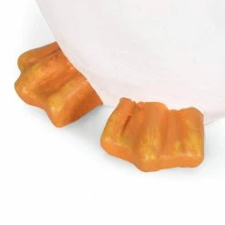 Noble House Russell 28 in. White and Blue Goose Garden Statue -Breeze Decor Sales Store noble house garden statues 105972 c3 1000