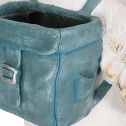 Noble House Broadus 28.25 in. Tall White and Blue Concrete Lightweight Goose Planter 11 Noble House Broadus 28.25 in. Tall White and Blue Concrete Lightweight Goose Planter -Breeze Decor Sales Store white and blue noble house plant pots 105954 1f 1000