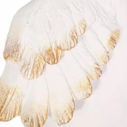 Noble House Biddle 27.5 in. Tall White and Brown Concrete Lightweight Goose Planter -Breeze Decor Sales Store white and brown noble house plant pots 105953 44 1000