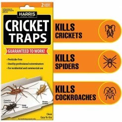 Harris Cricket Trap Value Pack (10-Pack) -Breeze Decor Sales Store white harris insect traps ctrpvp 4f 1000
