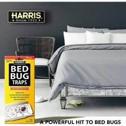Harris 1 Gal. Bed Bug Killer and Bed Bug Trap Value Pack -Breeze Decor Sales Store white harris insect traps hbb 128vp 31 1000
