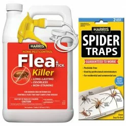 Harris Flea and Tick Killer and Spider Trap Value Pack